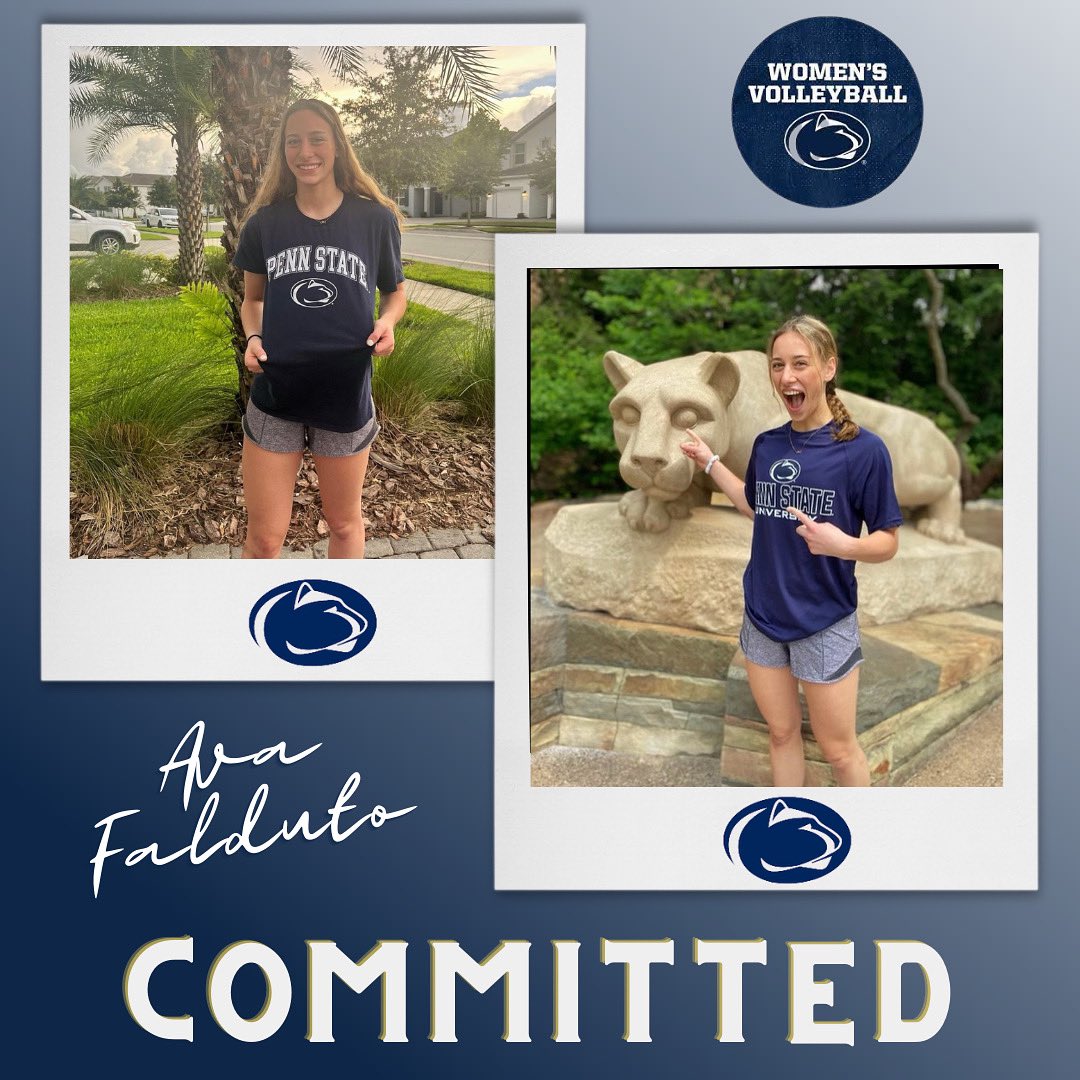 ICCPVB's tweet photo. We couldn’t be prouder!! MASSIVE congratulations to Ava on her commitment to @PennStateVBALL 💙🏐 So well deserved for such a talented and hard-working player! ✨ https://t.co/2U55XrRYLa