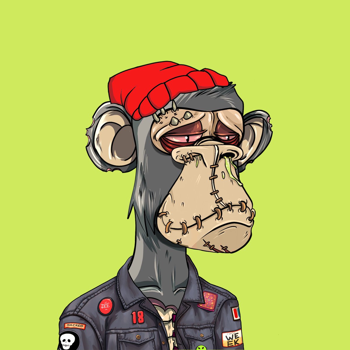 Want to win a #ZombieApes NFT 🎉

1. Follow <a href="/ATSNFT/">Apes Together Strong NFT</a> &amp; @ZombieApesNFT
 
2. Retweet + Tag 3

3. Set a reminder for the mega spaces below tonight (Sunday) at 6pm EST ⬇️ (thousands of dollars in prizes 👀)
x.com/i/spaces/1YqKD…