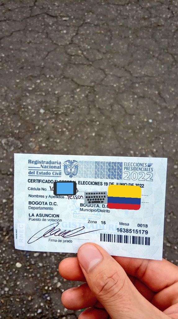 yeison144's tweet image. Listo amigos ya le cumplimos a la fiesta democrática. #RodolfoPresidente2022