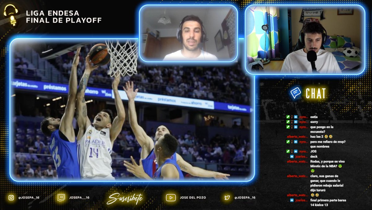 ➡️📺 𝗖𝗶𝗻𝗰𝗼 𝗵𝗼𝗿𝗮𝘀 𝘆 𝗰𝘂𝗮𝗿𝘁𝗼 de directo en <a href="/TwitchES/">Twitch ES</a> 🟪  con <a href="/MTRodas23/">Miguel Rodas Oliva</a> 🧑‍🏫 siempre al pie del cañón y <a href="/nyro23_/">Nyro</a> moderando ⛔️.

🤝 Agradecido a ellos y a todos los que habéis echado un ratito con nosotros 💜.

Título 🏆, GP 🏁 y ascenso 🆙 un domingo 19 de junio.
