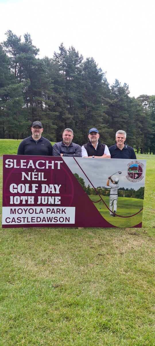 Thanks to everyone who took part in our Golf Day recently. The winners on the day were:
1st - J3 Belts &amp; Bearings, Maghera 
2nd - Terry Rodgers 
3rd - Oisin O'Doherty 
4th - Bernard Cassidy 
Longest drive - Christopher McGuire
Nearest the pin - Coopers Coffee, Maghera 1/3