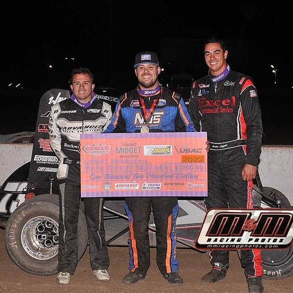 AcrossTheGroove's tweet photo. The @USAC_WSMIDGET visit to the @Merced_Speedway went to @ryanbernal87 on Saturday night! #GoldenSateGang #USACWSMidgets #MercedSpeedway
Photo Credit: @mmracephotos https://t.co/Pe84K85tCw