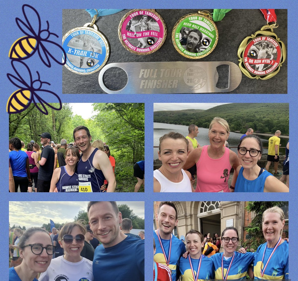 maddiepeako's tweet photo. Another #touroftameside completed. 4 races in 4 days over 32 miles of our beautiful bit of the north. Such a brilliant and well organised event. Thank you @TheRunningBee @sportstoursint @touroftameside #TOT22 https://t.co/iBSTAUF1Nb