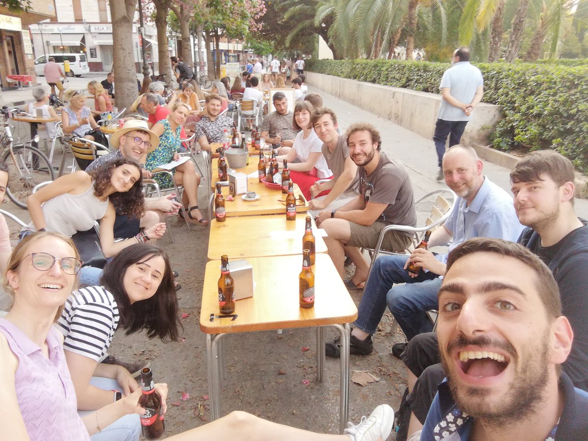 Gianfranco Frigerio (@gianfrancofrig1) on Twitter photo Talking about Metabolomics and other various topics, drinking cerveza, and eating tapas in Valencia! <3
<a href="/Rani_Robeyns/">RaniRobeyns</a> <a href="/manuella_ks/">Manuela</a> @nikrattray <a href="/coreymgriffith/">Corey Griffith</a> <a href="/HannaHania2/">Hanna Gruszczynska</a> <a href="/MattSmith112358/">Matt Smith</a> <a href="/tjbowen10/">Tara Bowen</a> <a href="/LuQue112/">Lukáš Najdekr</a> <a href="/Begotalavera9/">Bego Talavera</a> <a href="/rickdunnblade/">Warwick Dunn</a>
#metsoc2022 #Metabolomics2022 Talking about Metabolomics and other various topics, drinking cerveza, and eating tapas in Valencia! <3
<a href="/Rani_Robeyns/">RaniRobeyns</a> <a href="/manuella_ks/">Manuela</a> @nikrattray <a href="/coreymgriffith/">Corey Griffith</a> <a href="/HannaHania2/">Hanna Gruszczynska</a> <a href="/MattSmith112358/">Matt Smith</a> <a href="/tjbowen10/">Tara Bowen</a> <a href="/LuQue112/">Lukáš Najdekr</a> <a href="/Begotalavera9/">Bego Talavera</a> <a href="/rickdunnblade/">Warwick Dunn</a>
#metsoc2022 #Metabolomics2022