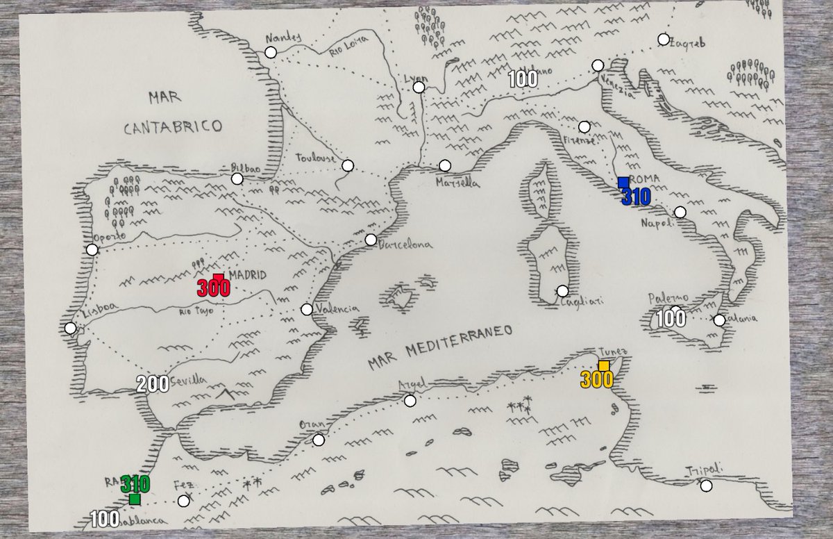 RawgenGames's tweet photo. ¡Novedades! Tenemos un nuevo mapa y este lleva por primera vez 'Ciudades libres' que no pertenecen a ningún de inicio

#Screenshot #MadeWithUnity #HeartsOfInk https://t.co/EkCpATOyo5