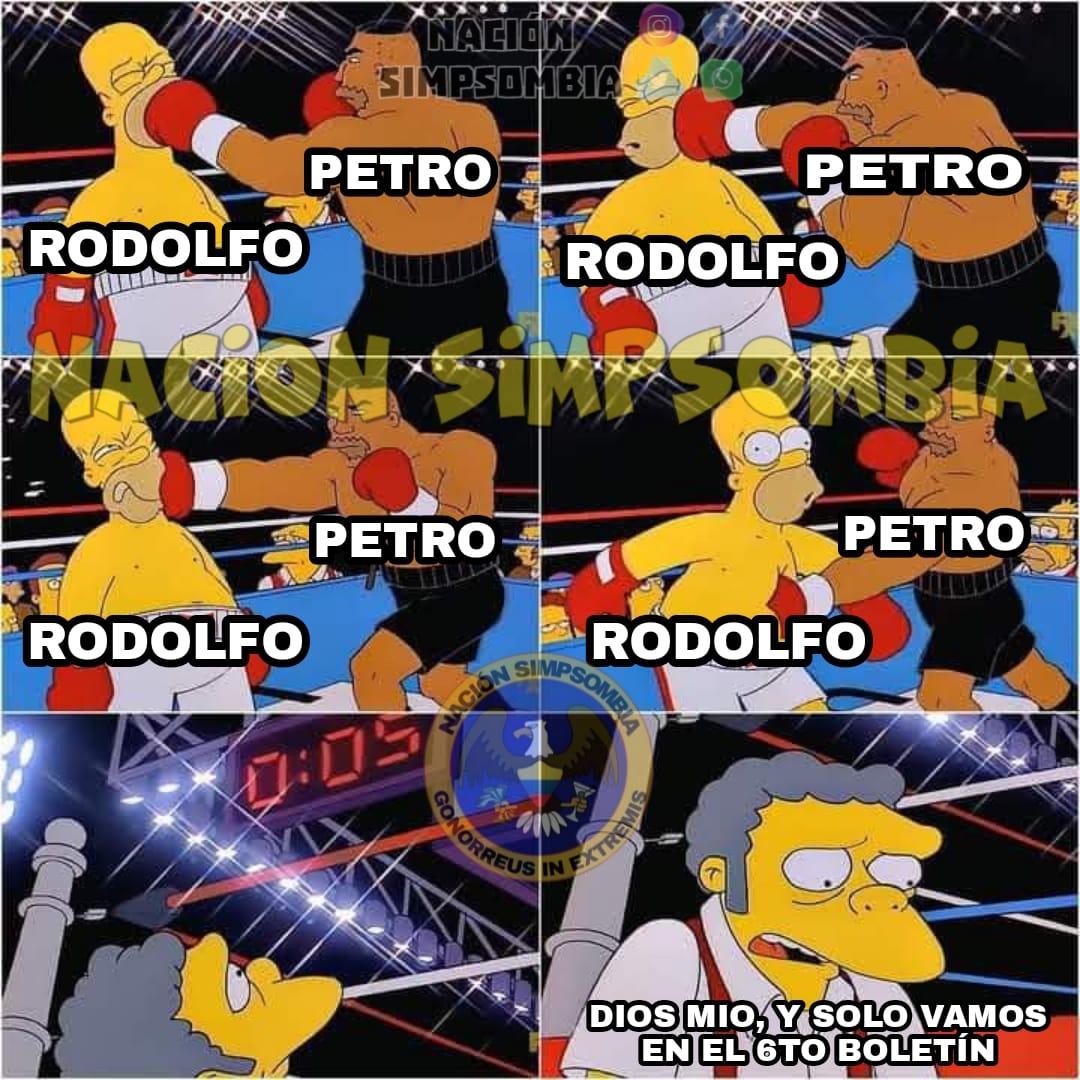 NSimpsombia's tweet image. Juego de piernas 

El tarro de hijueputazos 

#EleccionesColombia2022 
#PetroEsPresidente 
#RodolfoPresidente2022