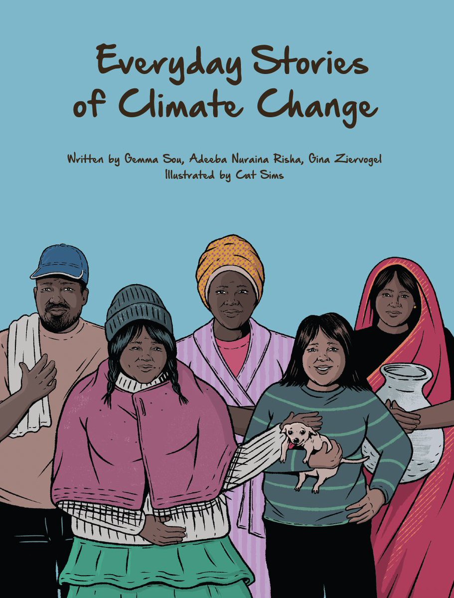 How does climate change impact the daily lives of ‘ordinary’ families across the world? Found out in our comic, ‘Everyday Stories of Climate Change’ based on research in Bangladesh, South Africa, Bolivia, Puerto Rico, &amp; Barbuda. Join our Launch Event! eventbrite.com.au/e/everyday-sto…