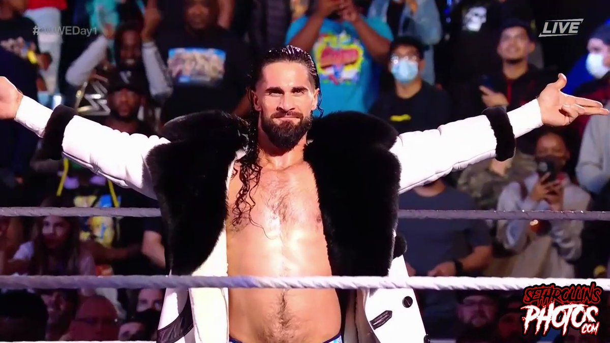 SethRNet's tweet image. Daily Photo #SethRollins #SethFreakinRollins #RollinsForever #EmbracetheVision #MondayNightRollins #WWE #Raw #WWERaw