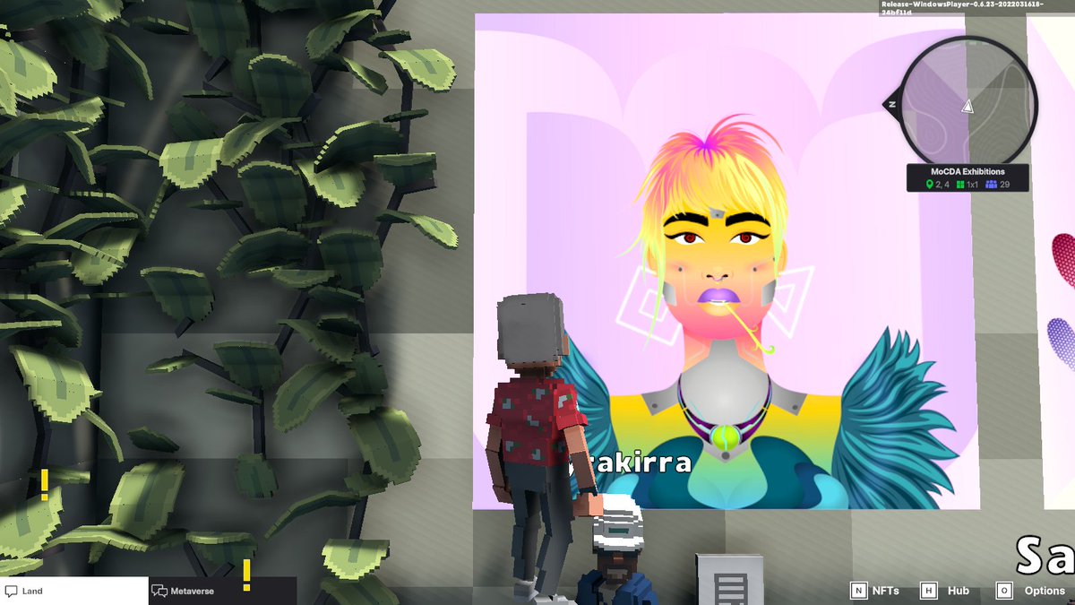 suphmade17's tweet photo. @TheSandboxGame @worldofwomennft I just participated in the #TheSandbox weekly contest for a chance to win 200 mSAND! I found the art piece, check out my screenshot below!
👇 https://t.co/75OIv4Qt5P