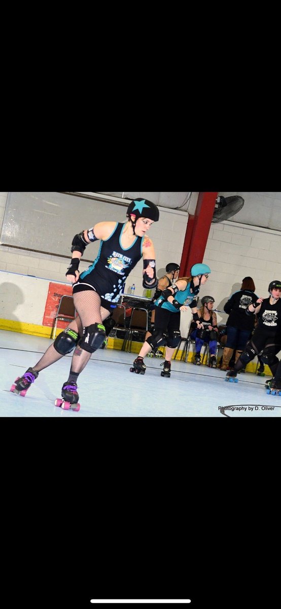 bcrollergirls's tweet photo. This weekend, we celebrate the birthdays of both one of our freshies, Shelby, and our league president / head jammer, Akilla the Hun! (Pic shown is Akilla, photo credit goes to David Oliver) we hope you both have a wonderful weekend, and amazing birthdays!❤️ https://t.co/Cw4zcVsfm5