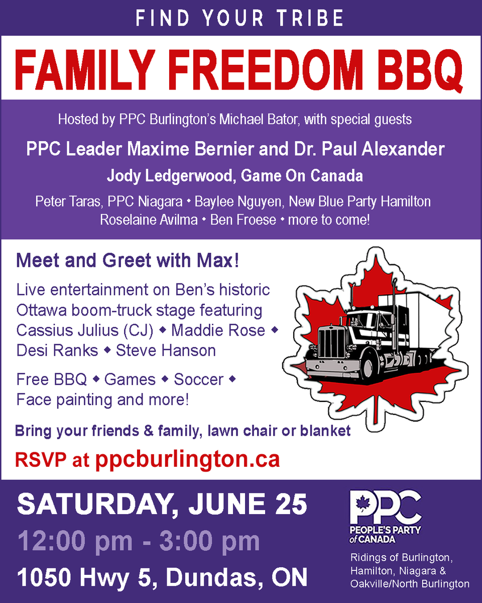 MichaelBator6's tweet photo. https://t.co/L9vFo5CrW4 to Register and or help out.
@MaximeBernier &amp; @DanielTyrie take a sneak peek on Rumble Below. https://t.co/0l9ujaUEU1