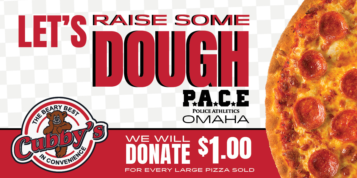 We believe in the value of sportsmanship. That is why we donate $1.00 to <a href="/PACEOmaha/">PACE Police Athletics for Community Engagement</a> for every large pizza we sell.

#CWS #respect #FairPlay #teamwork #leadership