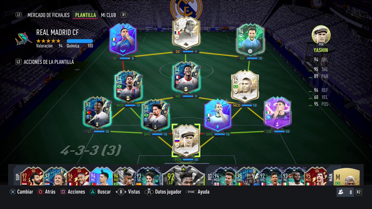 El carisma de este equipo es infinito.