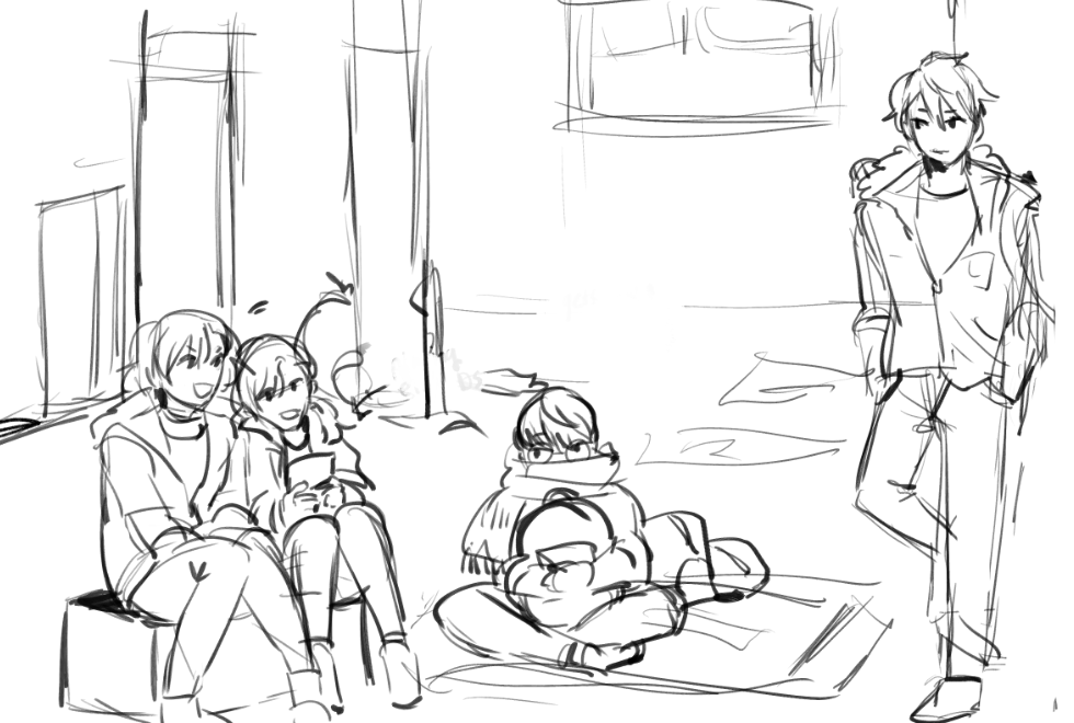 ocs and also that one unhinged time i made gijinkas of a fucking ide for my cpsc class and uh. dr racket // 2021 