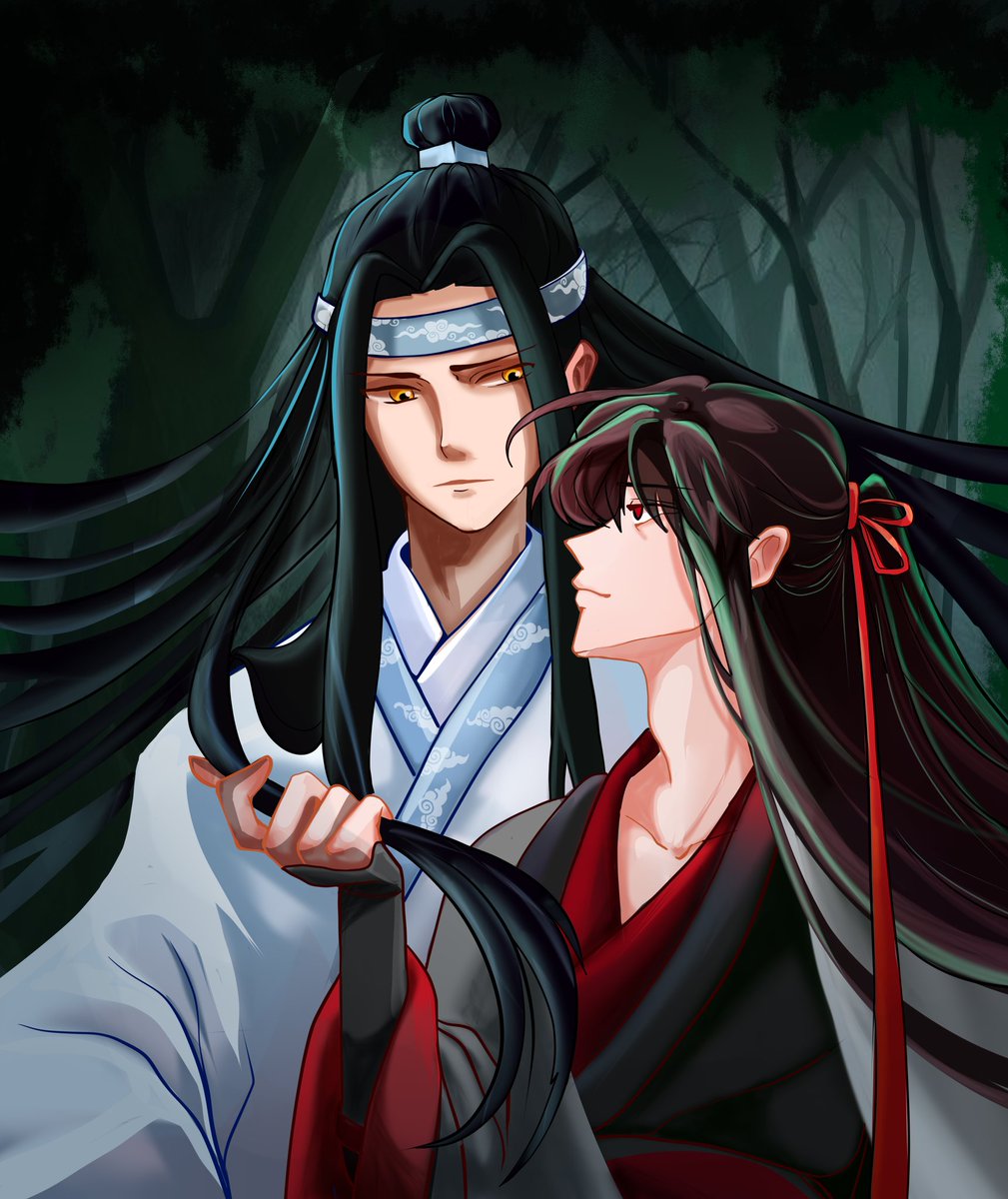 New Art
“… Who cares about the crowded, broad road? I’ll walk the single-plank bridge into the night…”
― 墨香铜臭, 魔道祖师 [Mó Dào Zǔ Shī]

#MDZS #lanzhan #weiwuxian #MDZS交流会6_主催