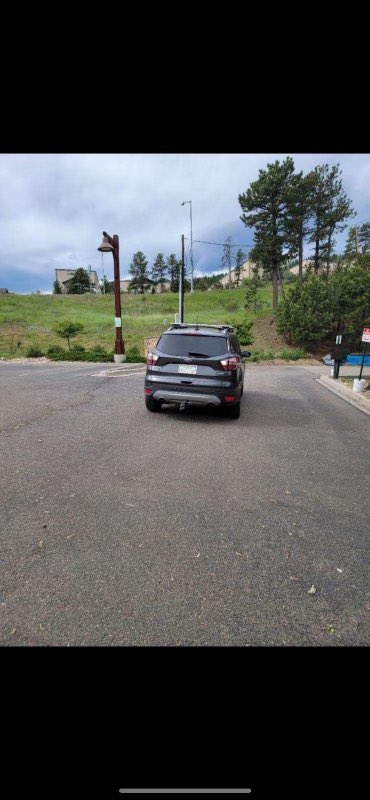 We are looking for this 2018 grey Ford Escape (temp tag 1142900) involved in a hit &amp; run. At 9:45 am, the driver intentionally struck two cyclists on Hwy 40 between Evergreen Pky &amp; I-70. One cyclist is in critical condition; the other will be ok. Call 303-271-0211 if Ford is seen