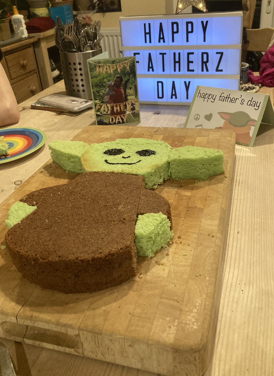 webb_geoff's tweet photo. Awesome cake today #fathersdaysurprise https://t.co/rF80DV1pN6