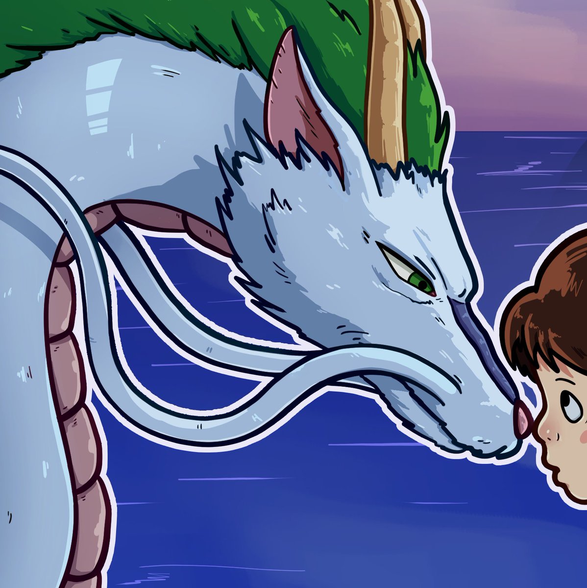 sebqs_x's tweet photo. Chihiro and Haku from Spirited Away 🐉
#drawing #SpiritedAway #Ghibli #StudioGhibli #art #digitalart #illustration #digitalpainting  #arte https://t.co/eXMVZYlymI