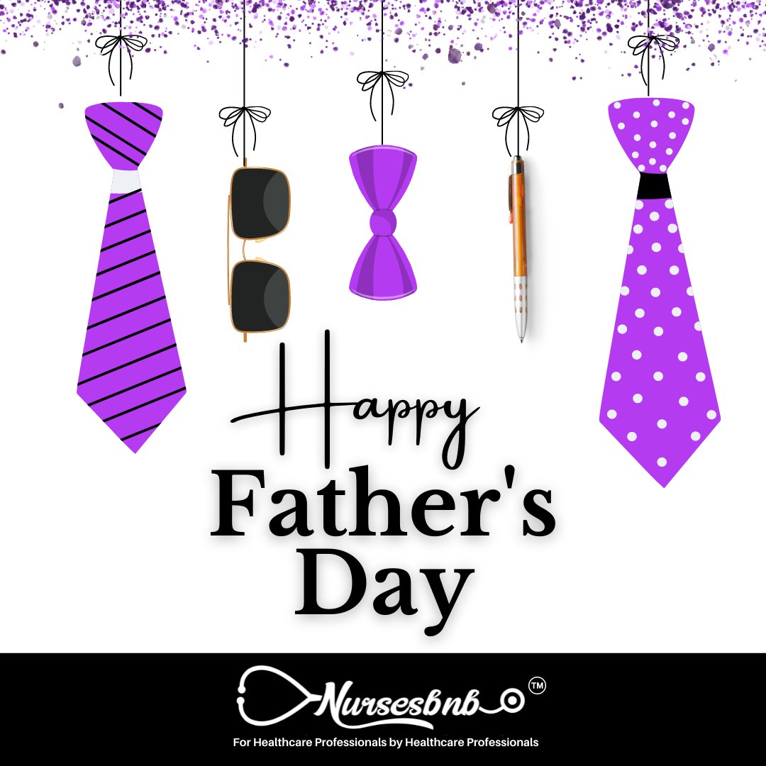 nursesbnb's tweet photo. Happy Father's day. You are appreciated every day of the year but more on this day.
#nursesbnb #travelnurse #healthcare #realestate https://t.co/b4mcLGGtlw