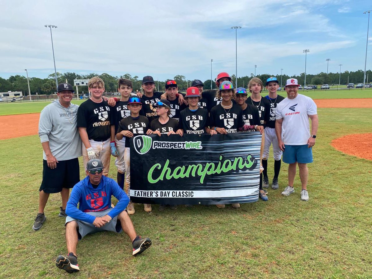 PW_NextGen's tweet photo. Fathers Day Classic 
13U Division

Tournament Champions🏆
GSB Prospects 2027

Tournament MVP💪🏼
Luca Erazo

#PWBaseball👨‍👦
#PWChampions🏆 https://t.co/a10apuKIsE