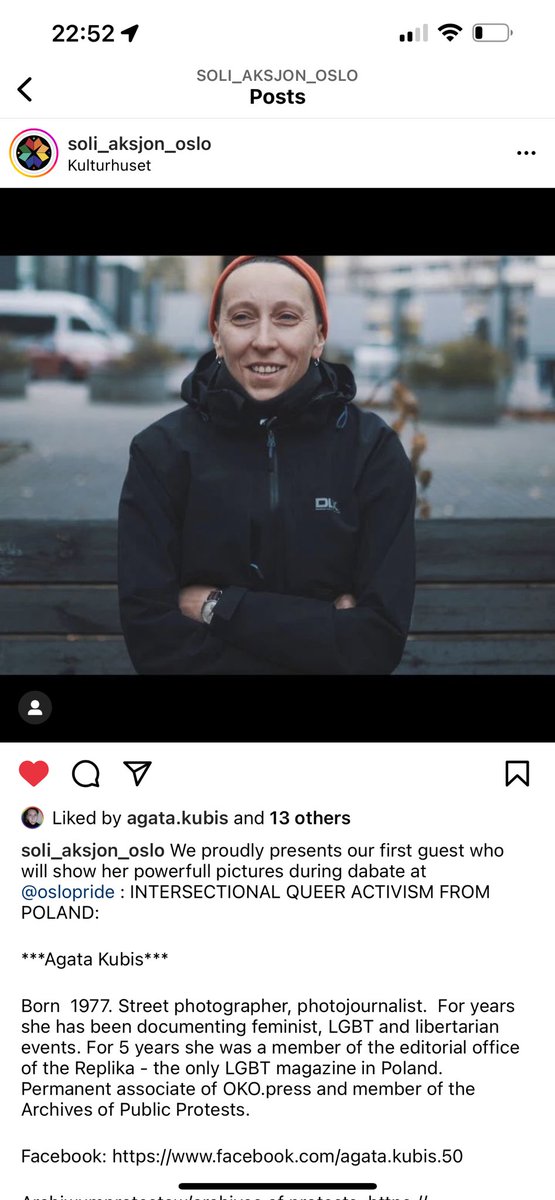 Adam__Potrykus's tweet photo. Catch my cousin @JarmilaRybicka + #AgataKubis  &amp; other 🇵🇱 activists at @OsloPride @kulturhusetoslo 
#kuchniakonfliktu  #oslopride
#soliaksjonoslo #loveislove #archiwumprzećiwprzemocy @KPH_official  #pride🌈 https://t.co/FcflPm23WD