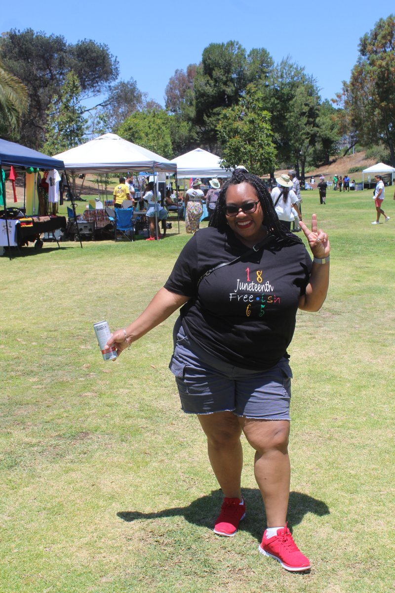 TrimlettAndy's tweet photo. Awesome first celebration of #Juneteenth in #LaMesa today.  Thanks to all of the incredible volunteers who made it happen! https://t.co/hR4s4RdoYl
