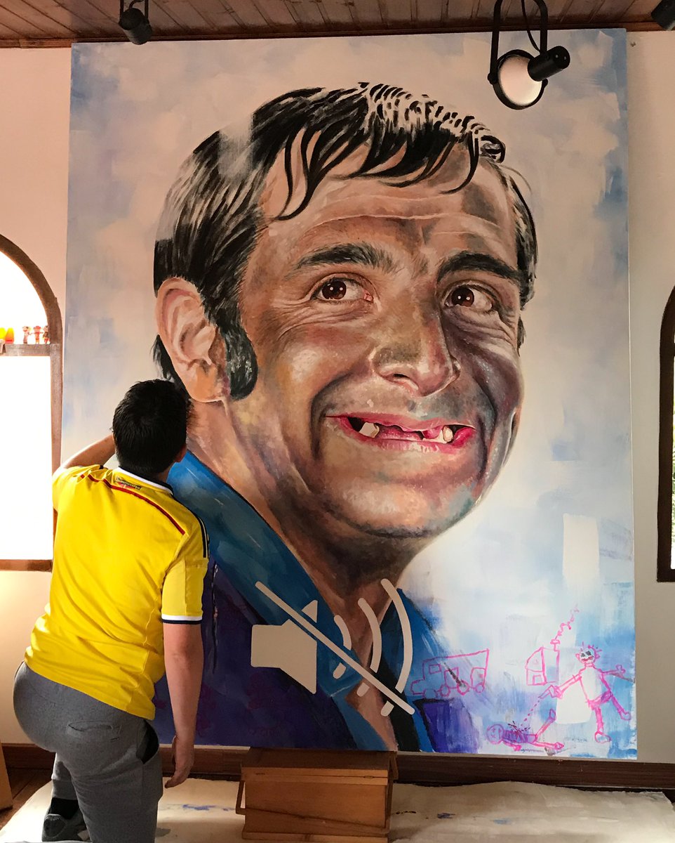 CaceroloArt's tweet photo. Esta victoria también es de Jaime Garzón …los jóvenes le cumplieron al país. https://t.co/zeICLlg1Wg