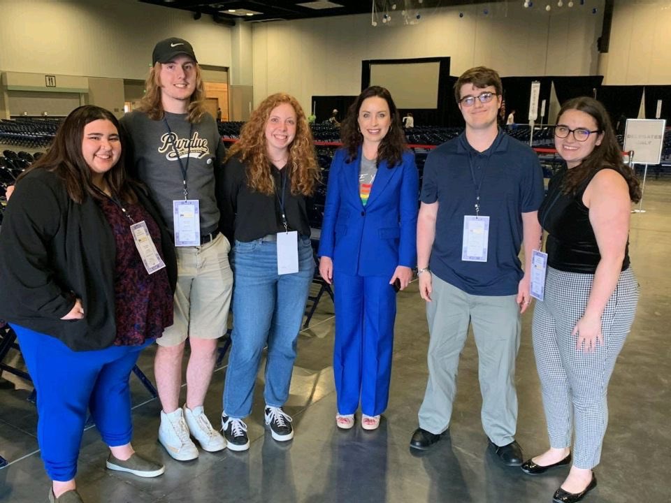 purduedemocrats's tweet photo. It was an honor to attend #BigDemWeekend and get to know the incredible Democratic candidates for the 2022 midterm. Tippecanoe County & PCD are ready to get to work to elect @TheDestinyWells, @votezenai, @jessica4indiana, @tommcdermottjr, and all of our lovely local candidates! https://t.co/Af7UTWia8N