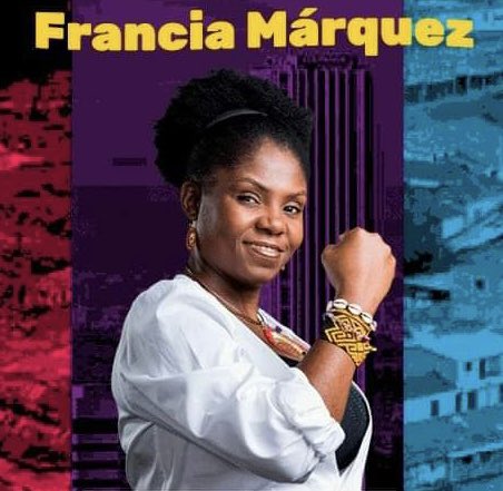 Les presento a la nueva vicepresidenta de Colombia. <a href="/FranciaMarquezM/">Francia Márquez Mina</a> 

I present to you the new VP of Colombia <a href="/FranciaMarquezM/">Francia Márquez Mina</a>
