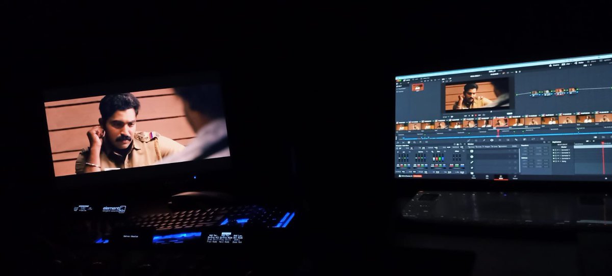 #post in full swing #divyathemovie #divya #film #postproduction