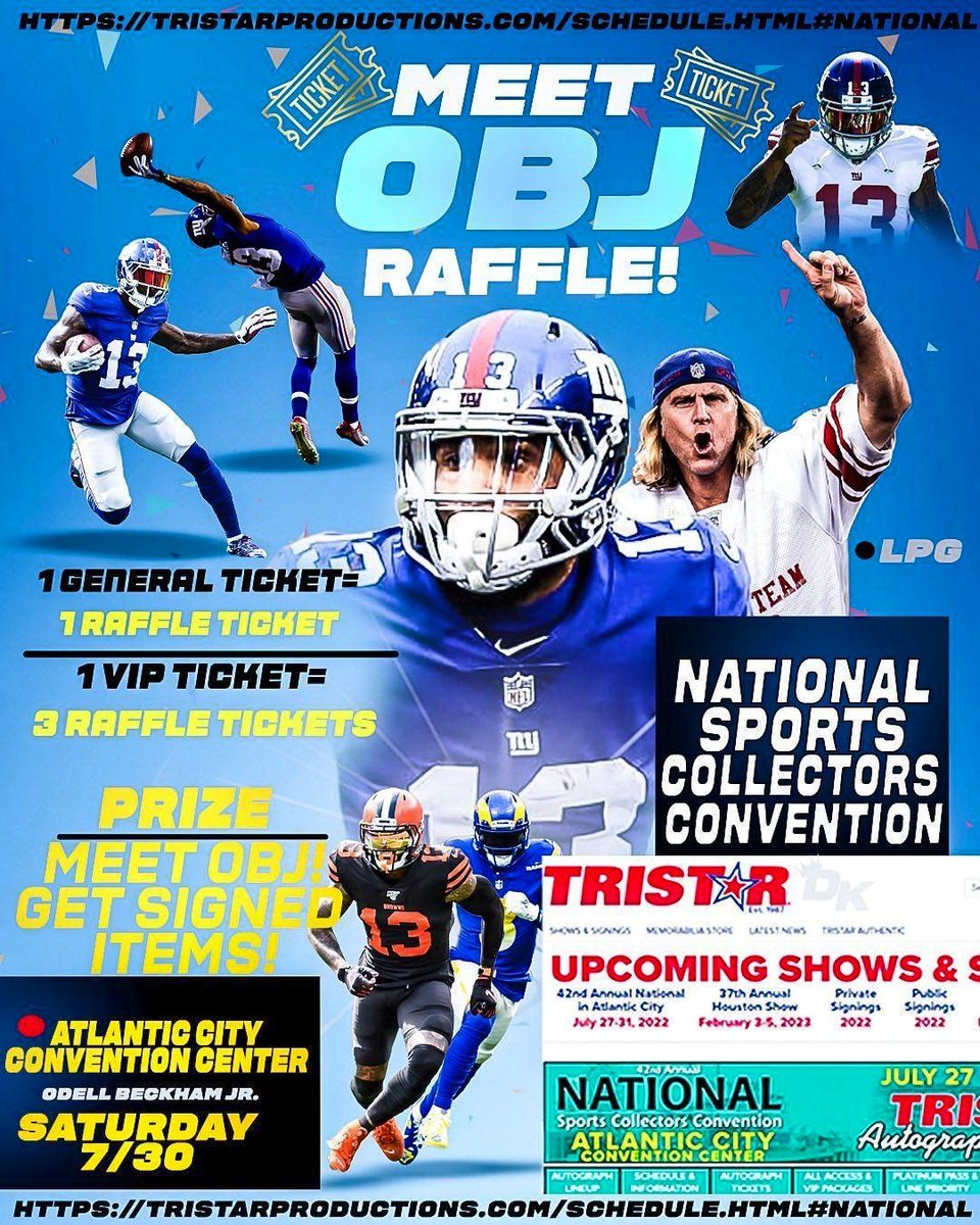 LicensePlateGuy's tweet photo. in Atlantic City.
https://t.co/jRdhaeOwQ2
TWEET ME A SCREENSHOT OR TRANSACTION # AND/OR POST TO LICENSE PLATE GUY's FACEBOOK AND WHEN I REPLY, UR IN.
So basically $25 or more gets you a chance to meet & PRIVATE hangout with OBJ😁😎🏈
Good luck.
#odell #obj #autograph #vip #obj13 https://t.co/hdQLABHOkx