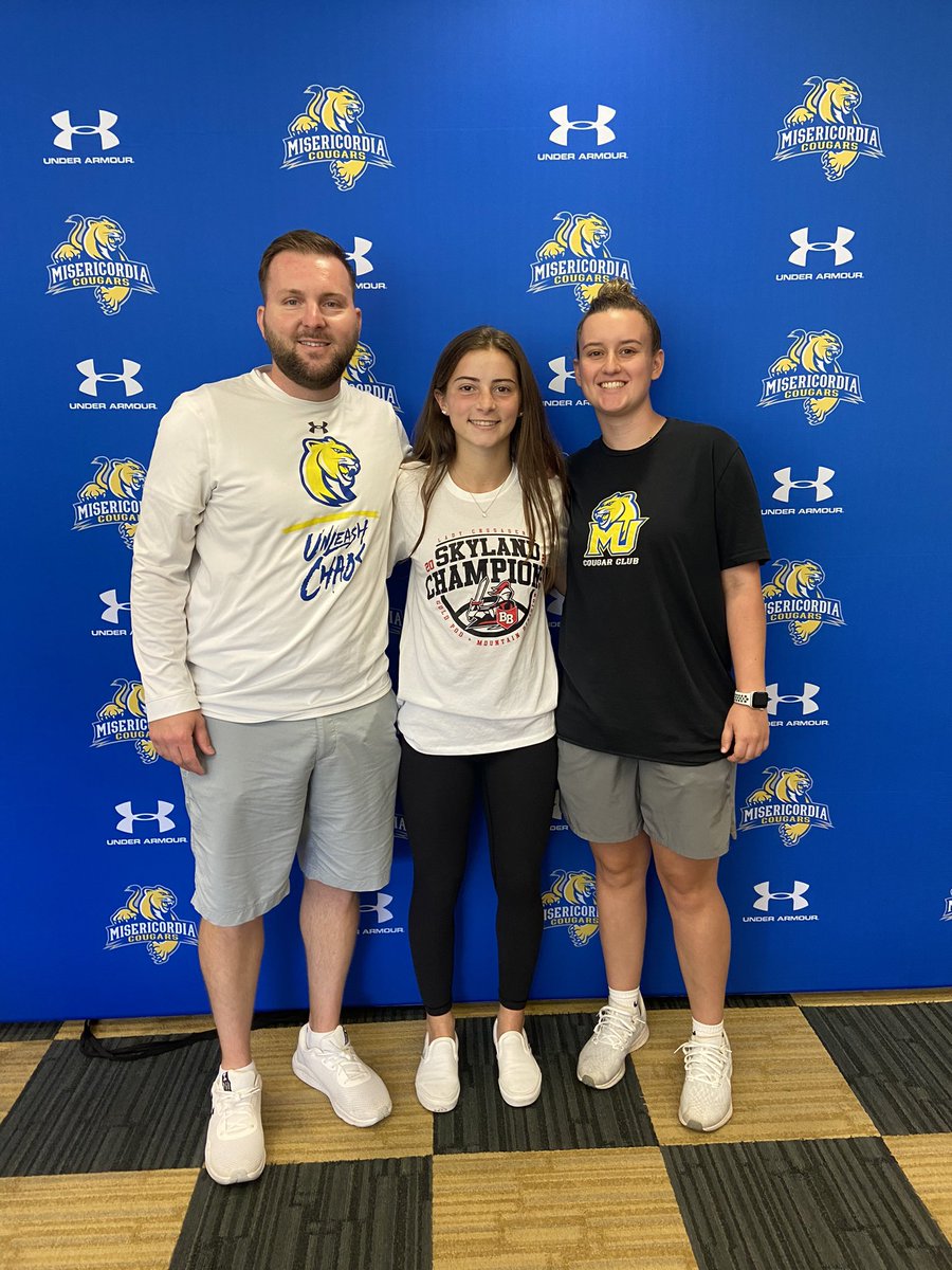 thank you so much <a href="/MisericordiaWBB/">Misericordia Women’s Basketball</a> for an official visit!! I had a great time touring and getting to meet the coaches! <a href="/CoachJasonRhine/">Jason Rhine</a>
