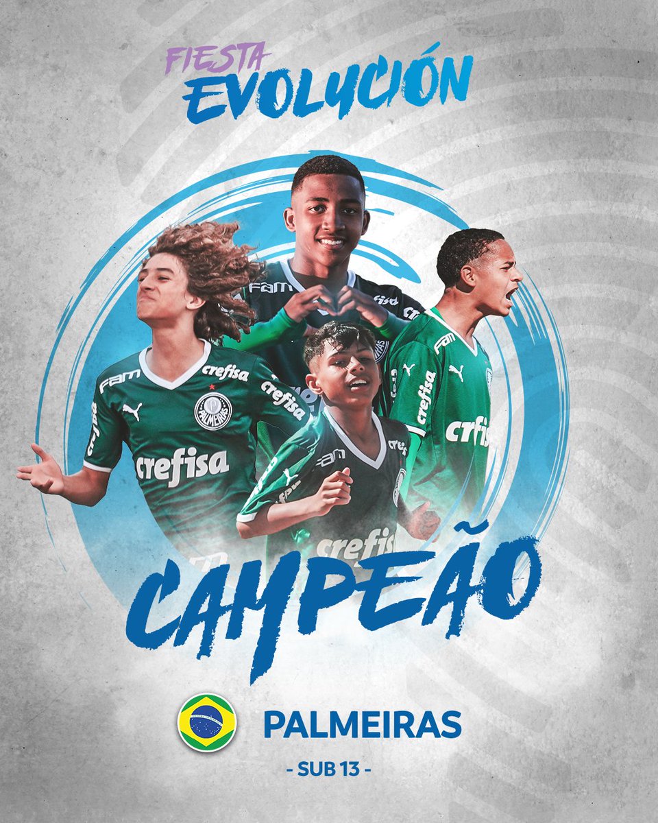 É CAMPEÃO! 🏆🎉

Não tem pra ninguém! O 𝐏𝐚𝐥𝐦𝐞𝐢𝐫𝐚𝐬 é o dono do título do Sub-13 Masculino na Fiesta Evolución 2022. Um BAITA torneio do Verdão 🇧🇷
 
#FiestaEvolución #EvoluciónEsCONMEBOL