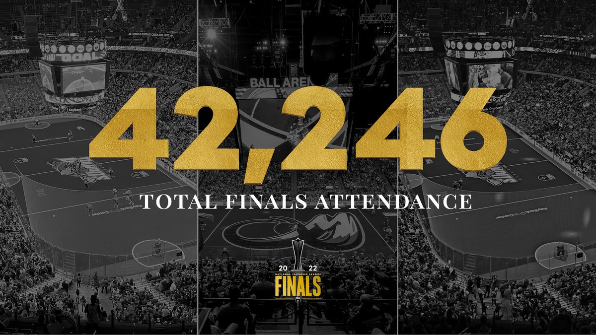 NLL on Twitter "Thank you to the best fans in sports! With the sellout crowd in Buffalo last