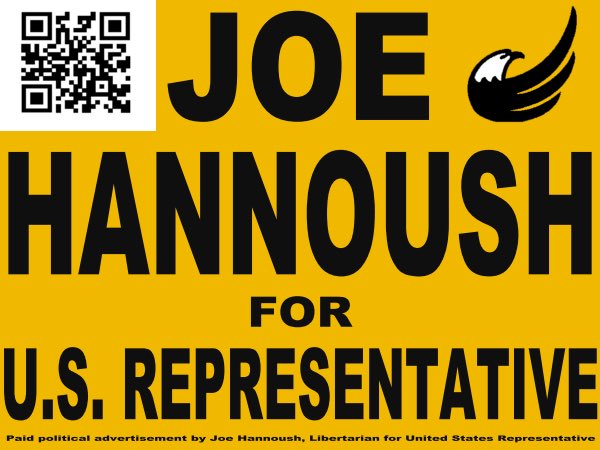 joehannoush's tweet photo. Help the Joe Hannoush for Congress campaign reach more voters by making a contribution at https://t.co/bGBYi3A2QI Thank you! #Florida #Libertarian #Constitution #Liberty #Freedom #EqualRights #IndividualRights #ABCPolicy https://t.co/cTG6a5vAcQ