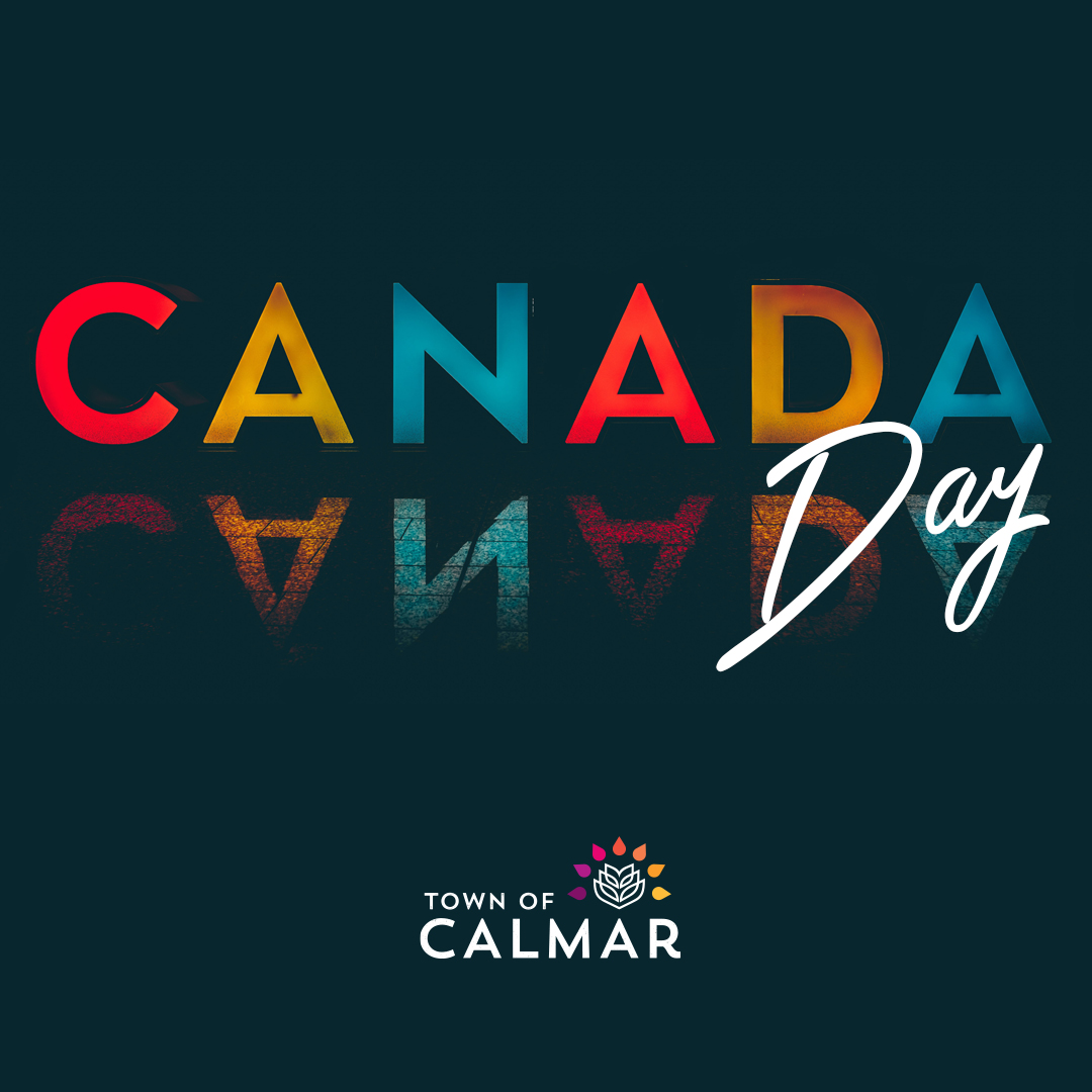 TownOfCalmar's tweet photo. Join us next week for Canada Day celebrations on July 1st!
Pancake Breakfast - 9-11am at the Calmar District Fire Station
Family Fun in the Park - 12-2pm at Engberg Park

#CanadaDay2022 #TownofCalmar #Canada https://t.co/ACKpsNHkgD