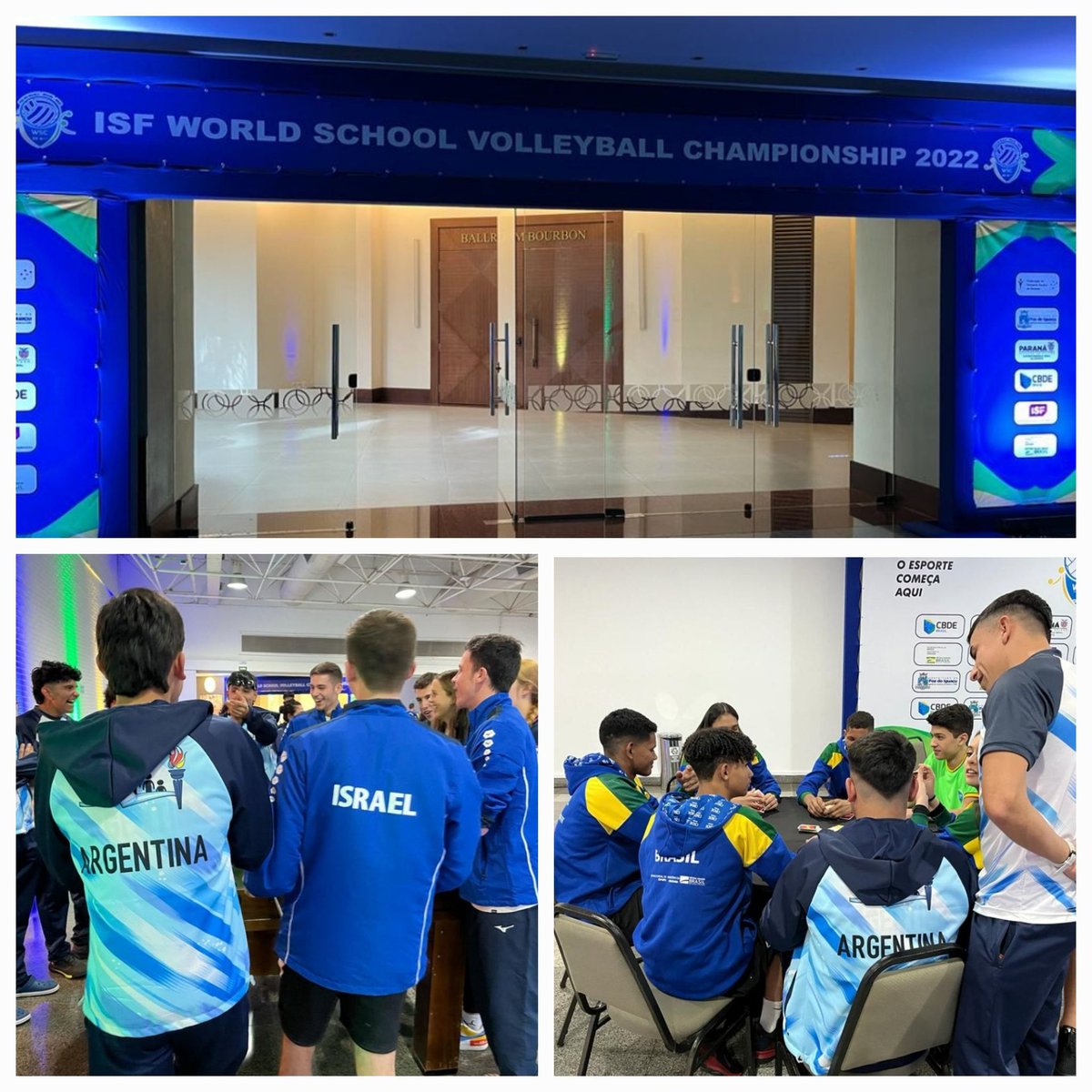 FADEarg's tweet photo. La delegación Argentina🇦🇷 llegó a 👉📌#FozDeIguazú🇧🇷 para representarnos en el Mundial de Voley🏐 Escolar de @ISFsports.
Les deseamos el mayor de los éxitos!🇦🇷🏐👏
@lpetrynka @horafilhocbde
@Leot14
➡️Deporte Escolar❤️🇦🇷
@ines_arrondo @Herrerayflia @jaimeperczyk @jalbertogalarza https://t.co/vCU5p0lnus