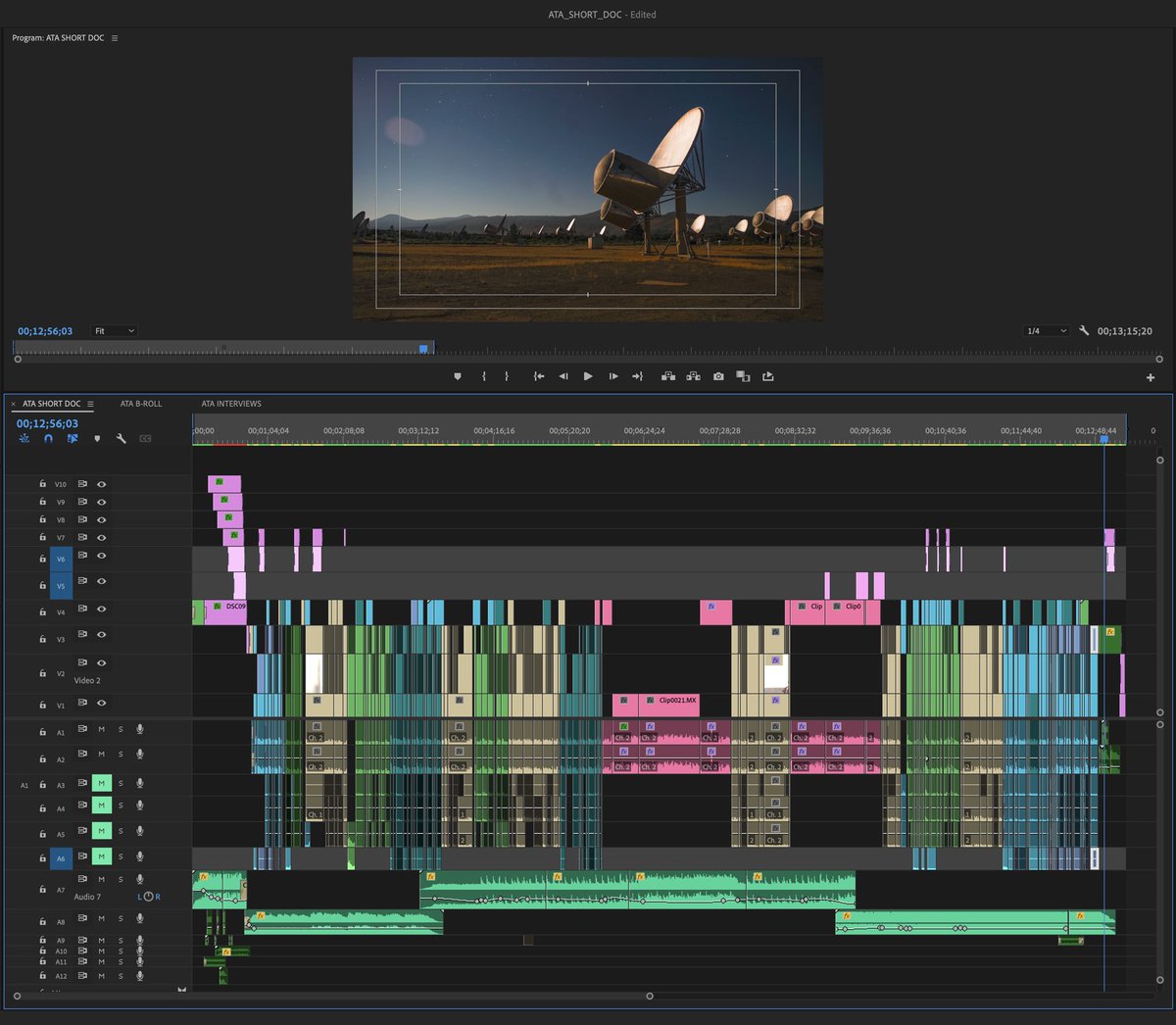 Is it #timelinetuesday yet? 
•
#editor #producer #documentary