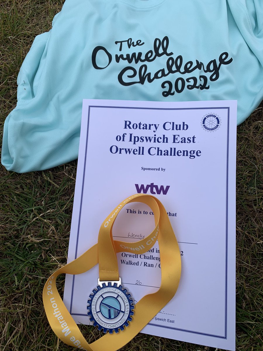 Ipswich24mag's tweet photo. Well done to everyone taking place in the @OrwellChallenge…. Running or walking either half or full marathons. You are all amazing including ipswich24’s Wendy Cook #orwellchallenge https://t.co/MQLSlb5Y0p
