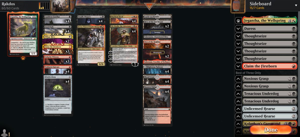 Fast forward 2:40 hours in que, no one came - not even <a href="/HAUMPH/">Paul Cheon</a> to teach me a lesson. 

Played Rakdos to a 17-2 record (Qualifier+Day1+Day2) I drew a bit lucky, but most games where extremely grindy and I think i navigated it pretty well. 

Explorer seems fun. 

I'm pretty crushed