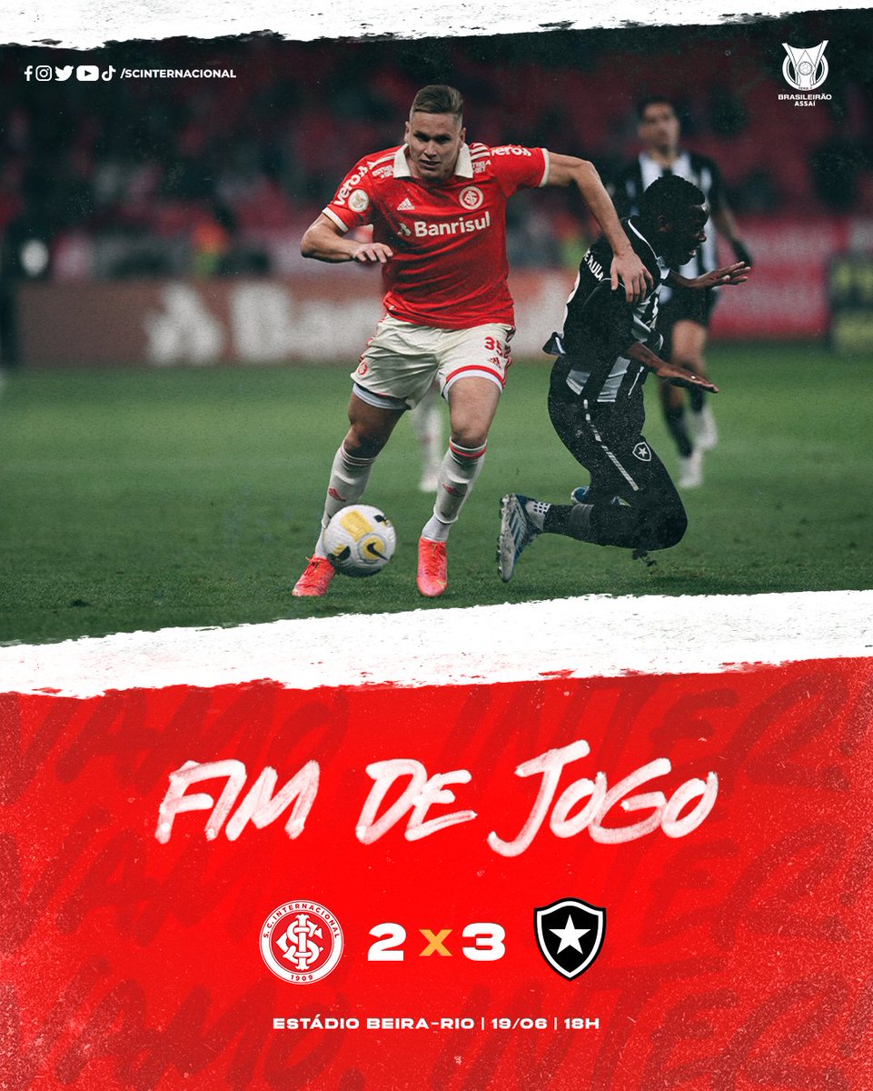 SCInternacional's tweet photo. Fim de jogo. https://t.co/Z8sjZmvkhH