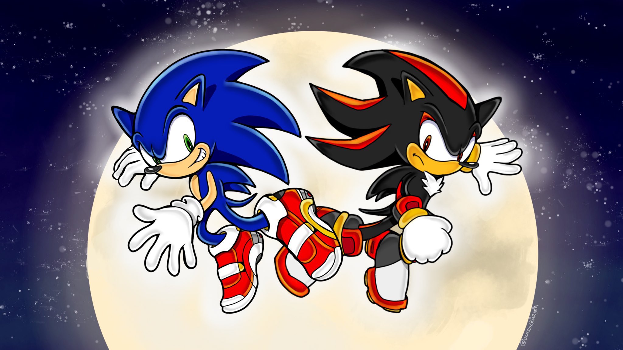 Sonic vs Shadow (Sonic Adventure 2)