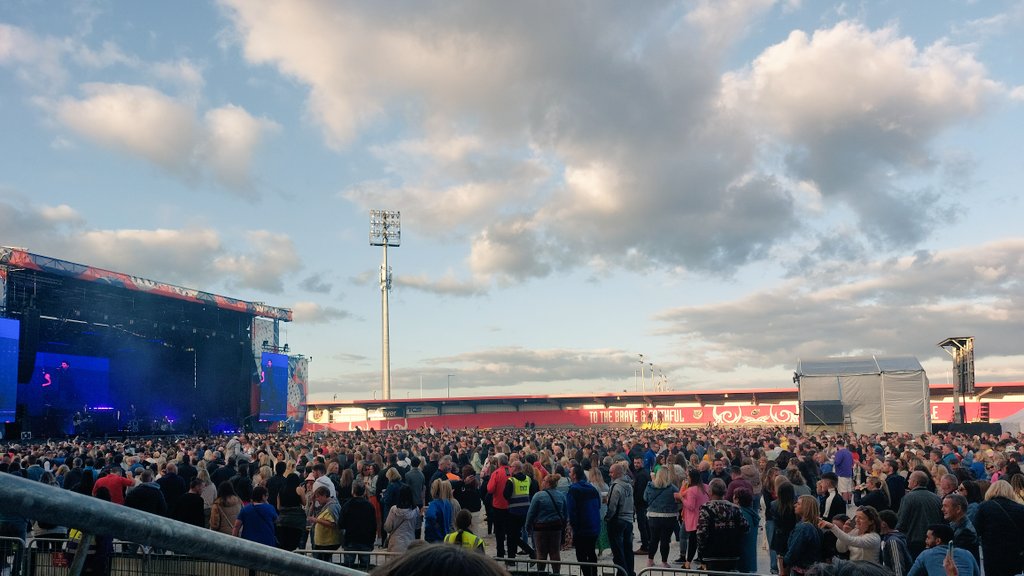 EmilyBoourns's tweet photo. The difference a week can make...

Musgrave Park last week for the Mixed Ability World Cup Final and tonight for The Script. You're looking well, Cork 😍 So good to be back at concerts! https://t.co/OSskvSEp7W