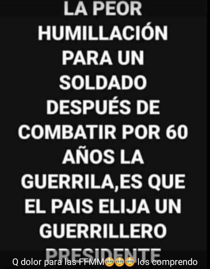 #ColombiaDecide #ColombiaConPetro #ColombiaVota2022 Bueno colombianos a comer 💩igual que #VenezuelaSeFortalece #venezuelasoberana #venezuelanoestásola