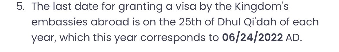 Sir_foj's tweet photo. @hla_ltd @appghajjumrah last date for granting a visa 24-06-22 https://t.co/D2OBap0rNW