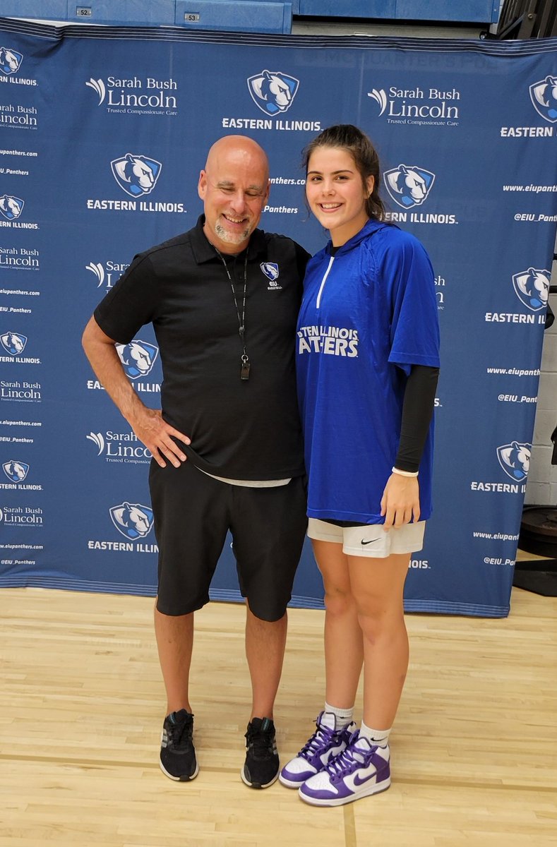RoryConboy7's tweet photo. Super-hyped to have received an offer from Eastern Illinois University @EIUWBB !!! Had a great time competing and playing at their Elite Camp this afternoon. Big thanks to Coach Bollant @CoachBollant,Coach Cincore @JasmineCincore & Coach LeClaire @AllieLeClaire for a great visit https://t.co/zBymyjRig8