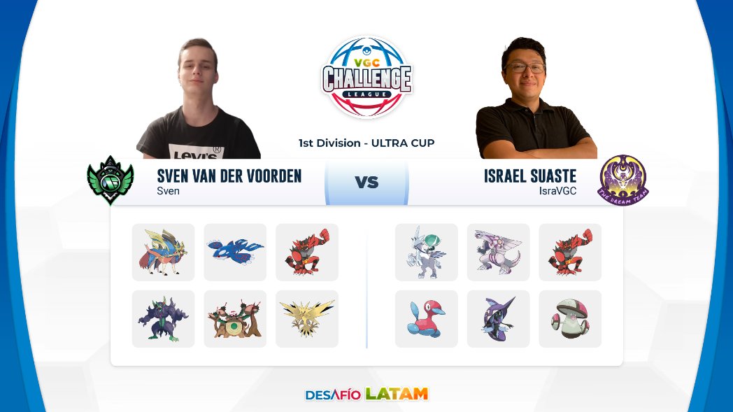 The Final Match❗

🏷 | VCL Playoffs
🗓 | ULTRA CUP FINAL
🆚️ | APPR 2 - 2 TDT
🎙 | <a href="/LockeVGC/">Locke 🇦🇷</a> &amp; <a href="/Conia64/">Conia</a>
🗣 | English 🇺🇲
📺 | twitch.tv/locke_pkmn