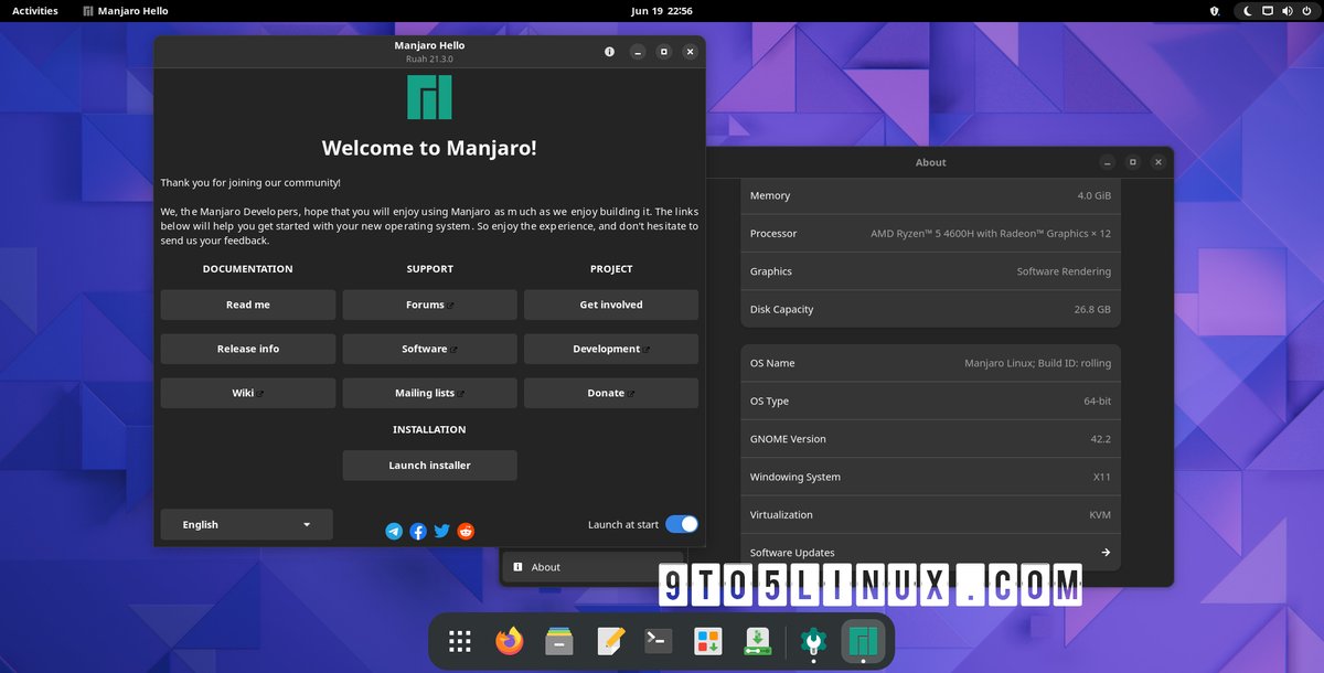 Arch Linux-Based Manjaro 21.3 Brings #GNOME 42.2 Edition, Sticks to LTS Kernel and Plasma Desktop 9to5linux.com/manjaro-21-3-b…

#Linux #OpenSource #ArchLinux