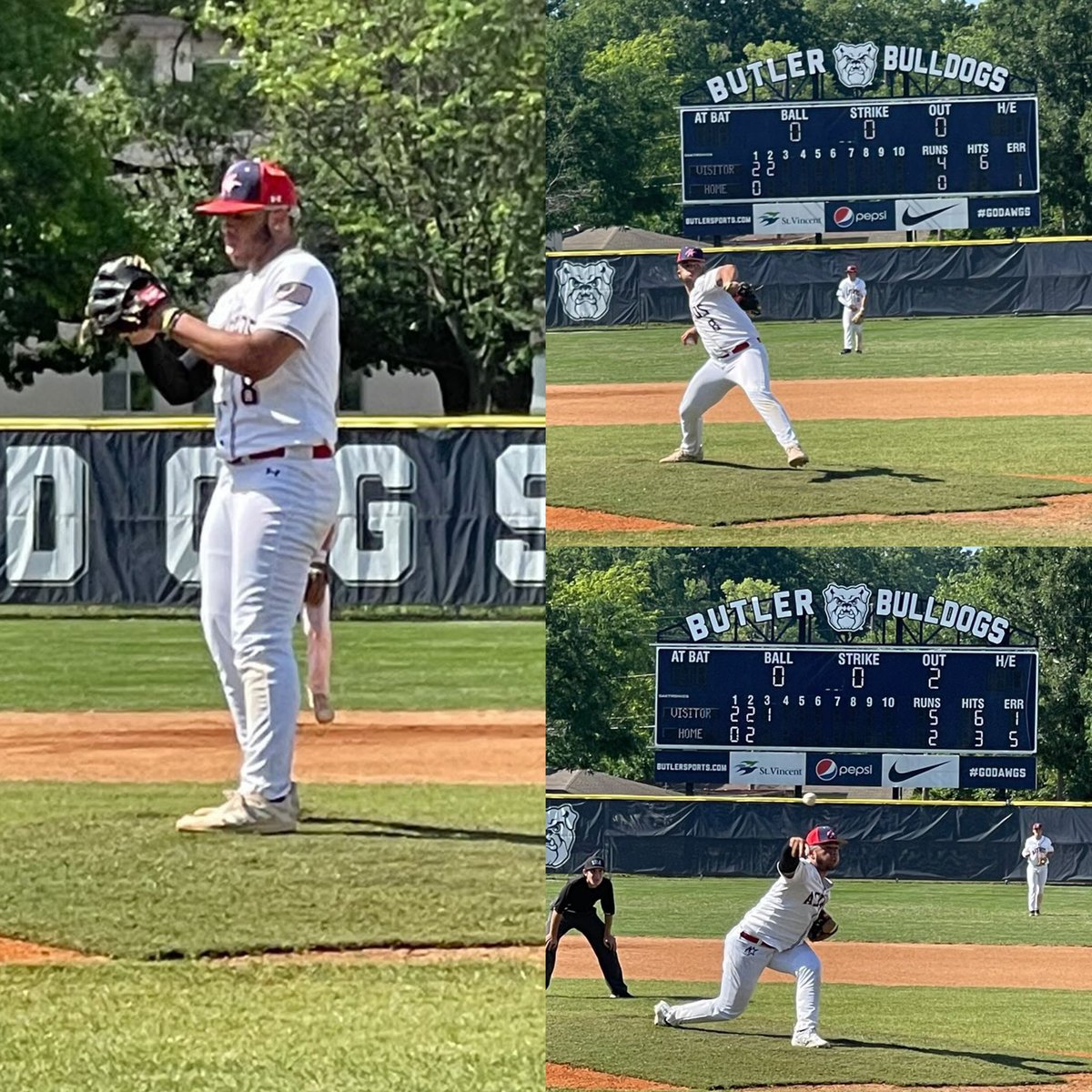 WCHS_BSBL's tweet photo. 2025 incoming sophomore Jordyn Barlow pitching in championship game on his 15th Birthday at Butler University today. Barlow is 6’1 athletic 210 pitcher sits 84-86 T87. Will be a big asset to our pitching rotation next season.
#WarriorNation #WCBaseball #Something2Prove https://t.co/YzsJFUeO7V