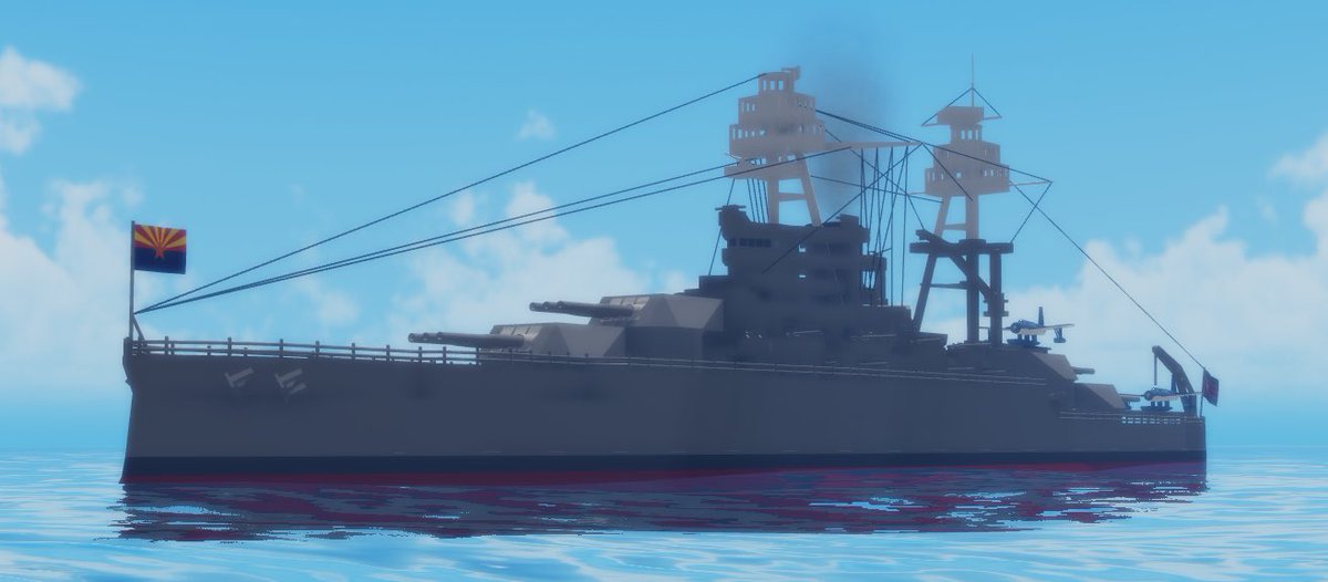 Ohitoyo86's tweet photo. USS Arizona (BB-39)
#USSArizona
#BB39
#RobloxDev https://t.co/0JzkfunFhY